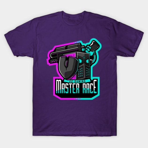 PC Gaming Master Race T-Shirt by Just_Shrug